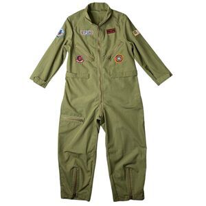 Maverick Top Gun Youth Jumpsuit Leg Avenue Brand Costume Sz Med